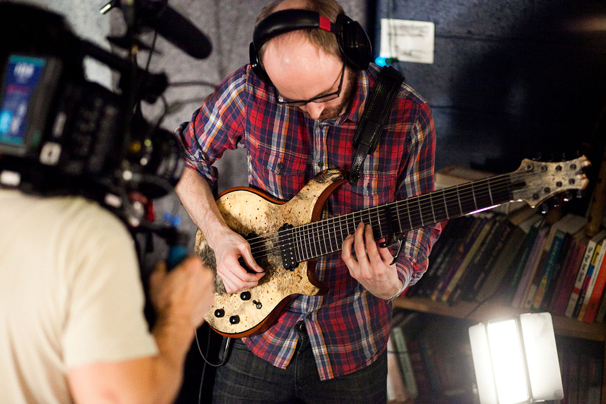 Little Tybee - Behind-the-Scenes @ StudioLaRoche - Guitarist Josh Martin and Director Andrew Kornylak