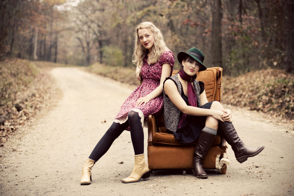 Promotional Shoot for Rebecca and Megan Lovell